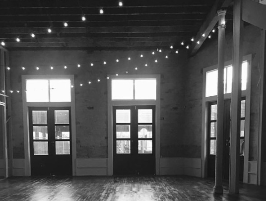 The backdrop for the first Saint City Supper Club - JOEL RIVAS