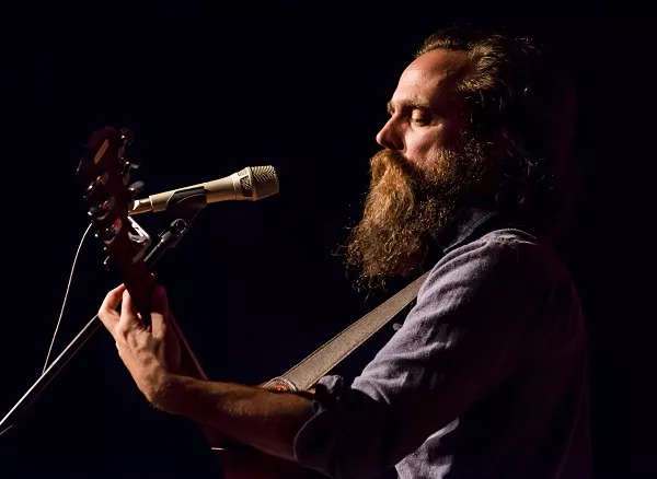 Sam Beam (aka Iron and Wine) performing. - PHOTO BY: THOMAS WADE JACKSON
