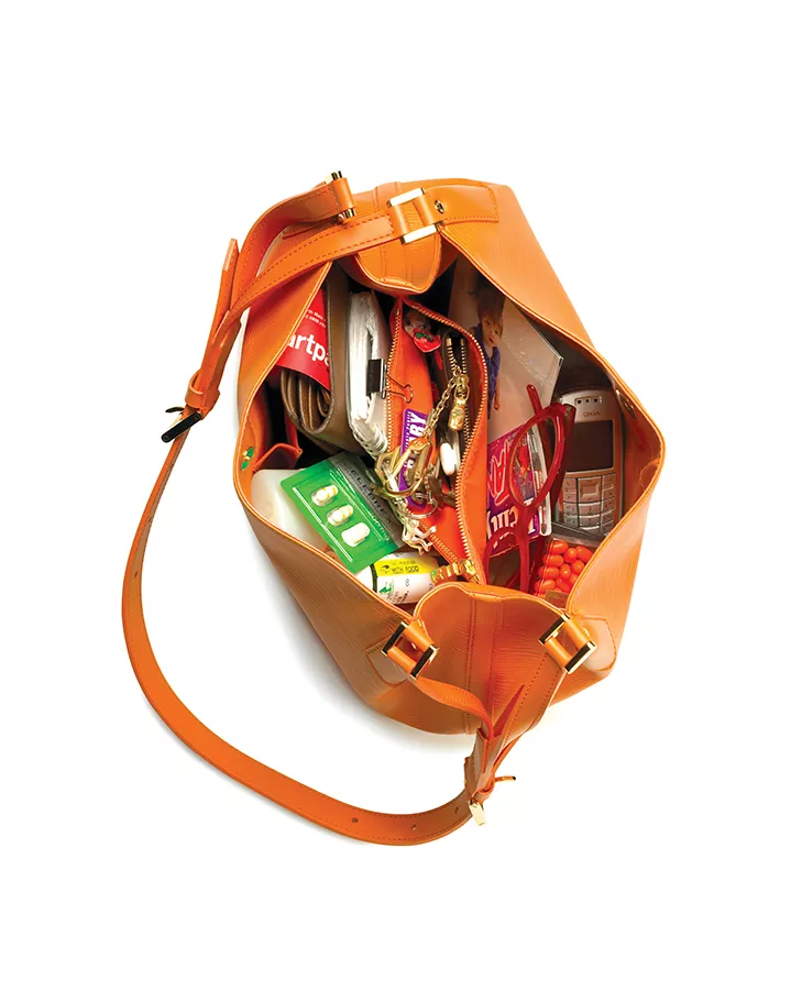 CHUCK RAMIREZ, PURSE PORTRAIT SERIES, LOUIS (LINDA), 2005