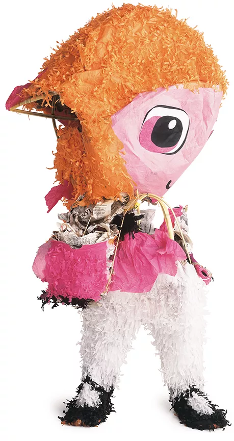 CHUCK RAMIREZ, PIÑATA SERIES, MONTANA, 2002, LINDA PACE FOUNDATION COLLECTION