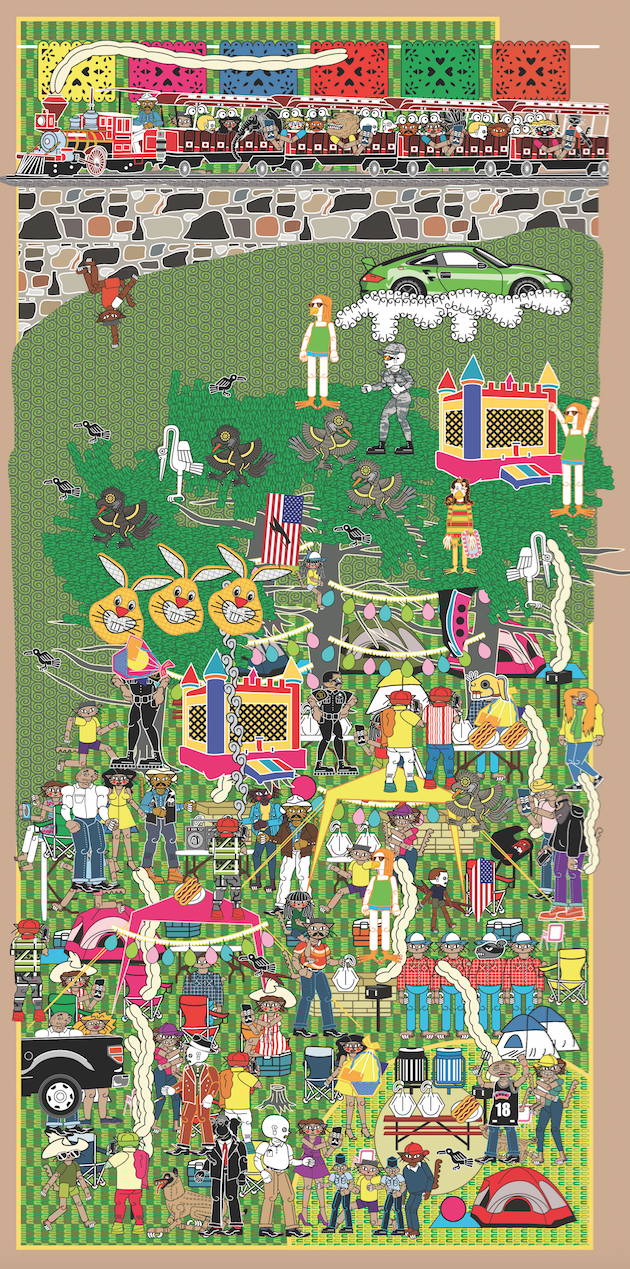 Michael Menchaca, “Vignettes from San Antonio” (Brackenridge Park)