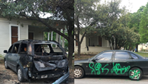San Antonio Artist's Cars Vandalized and Set On Fire