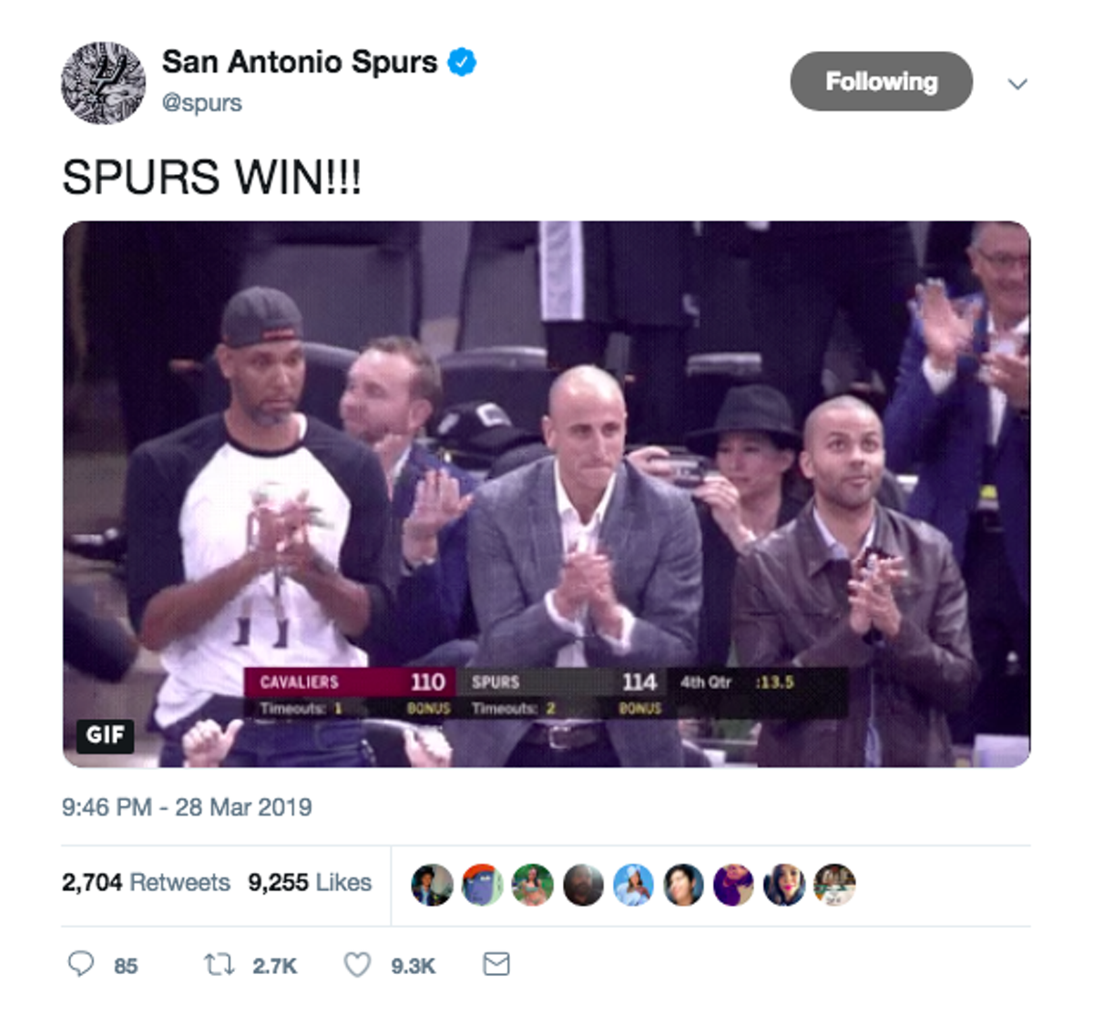 manu ginobili jersey retirement ceremony