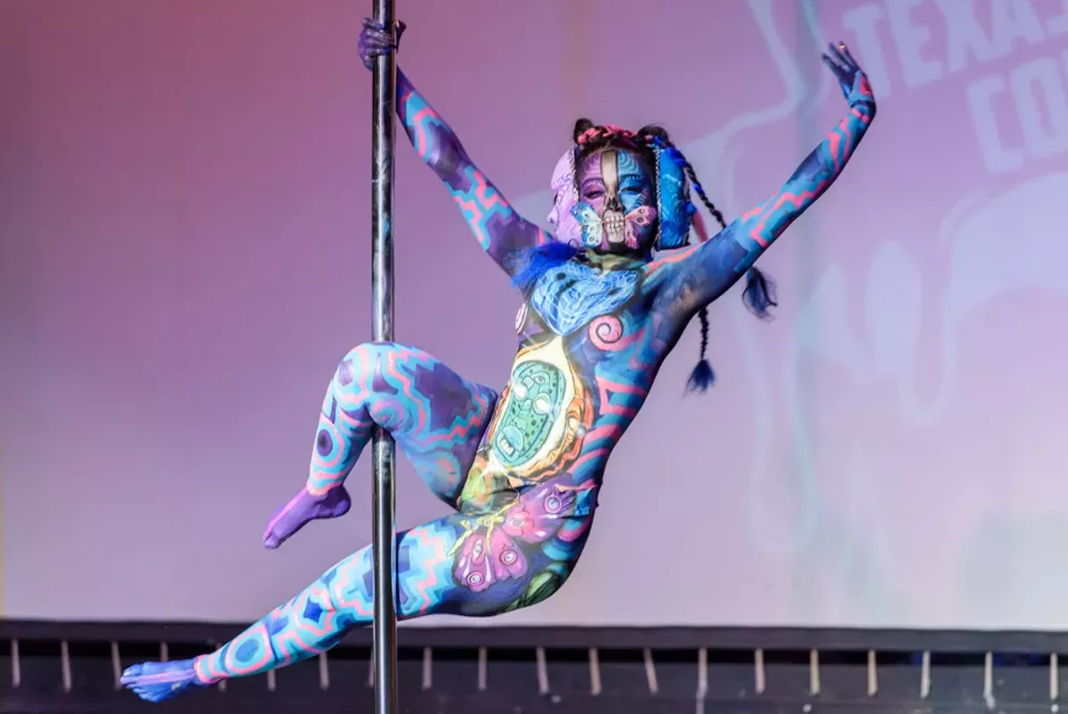 Sexy, Colorful Moments from the 2019 Texas Body Paint Competition San Antonio Slideshows