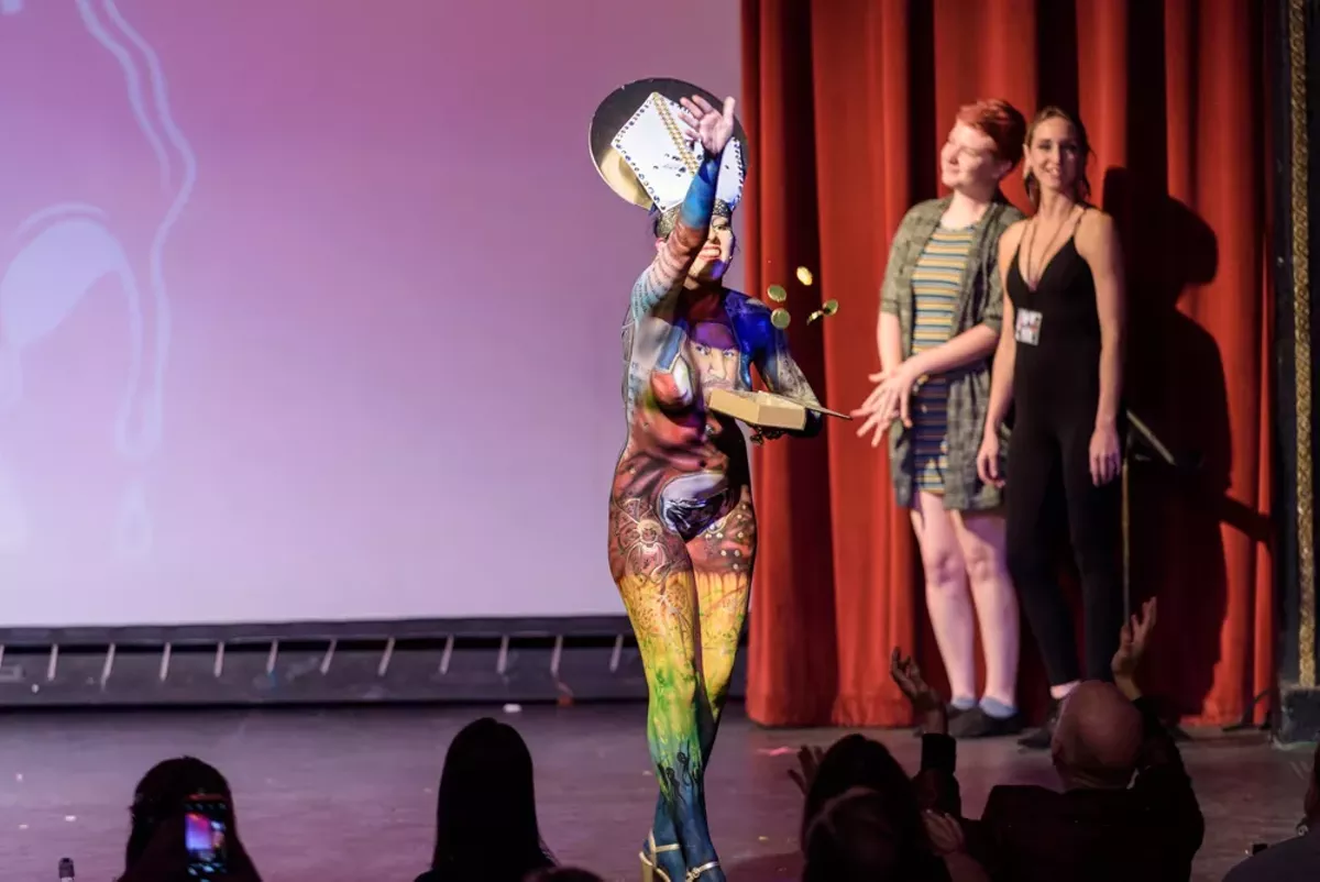 Sexy, Colorful Moments from the 2019 Texas Body Paint Competition San