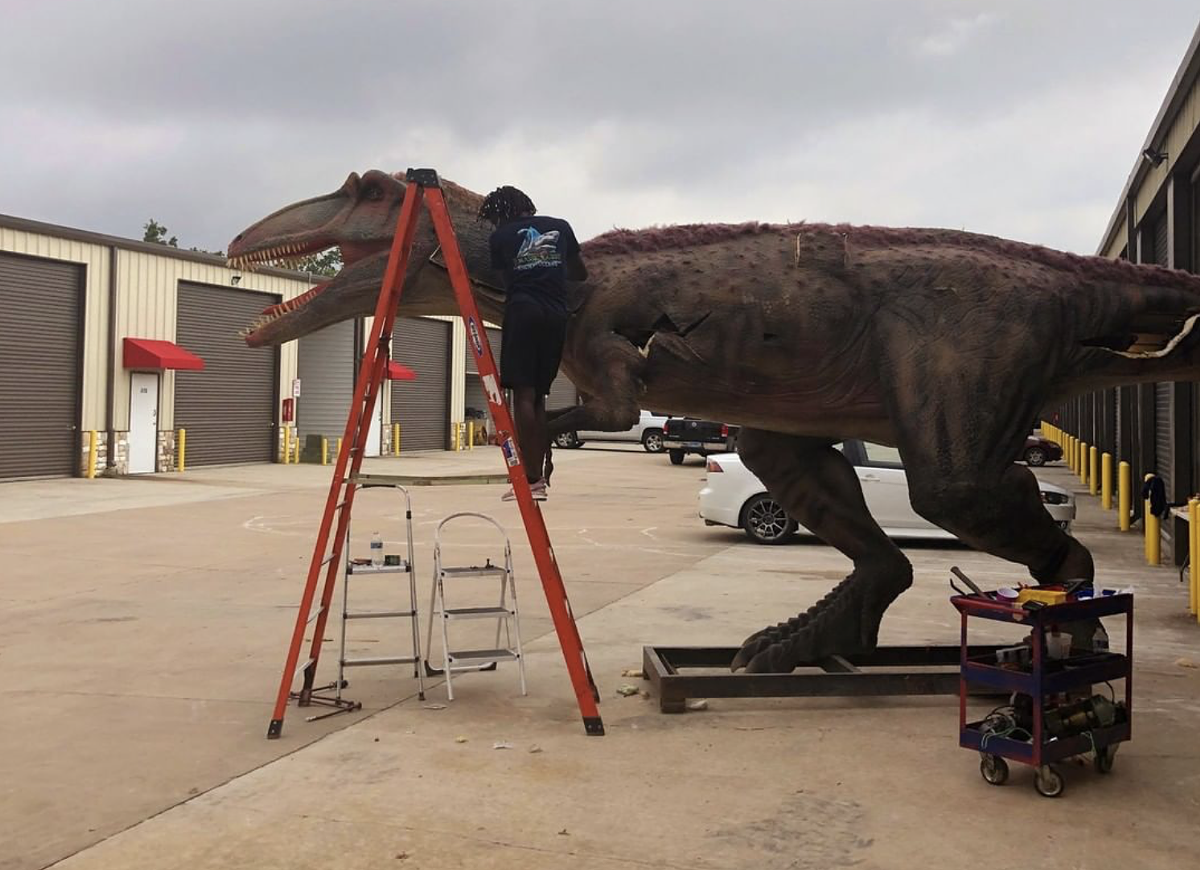 Drive Thru Dinosaur Show Coming To San Antonio S Freeman Coliseum Artslut Drive Thru Dinosaur Show Coming To San Antonio S Freeman Coliseum Artslut