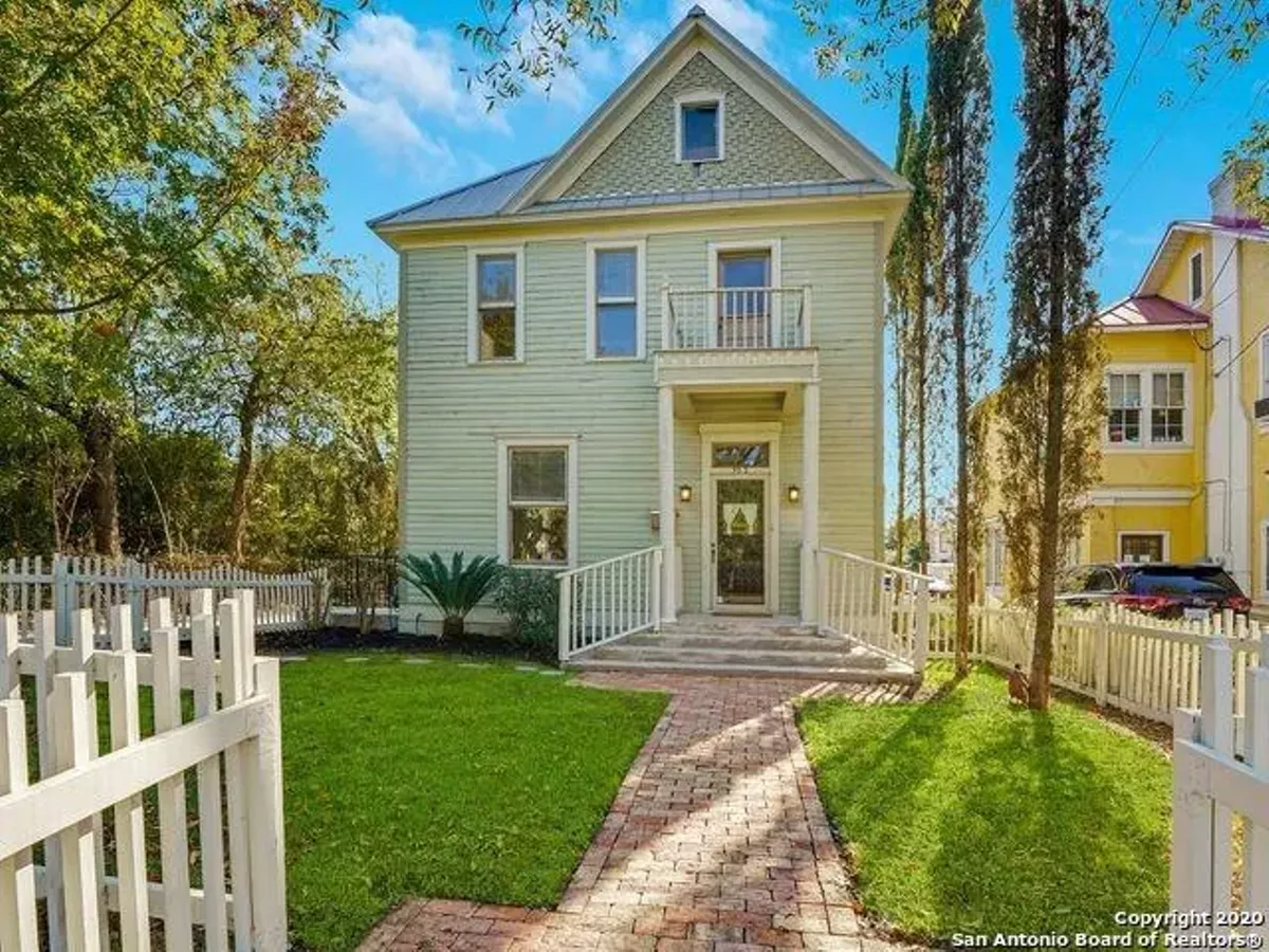 This twostory home for sale in San Antonio's Monte Vista neighborhood
