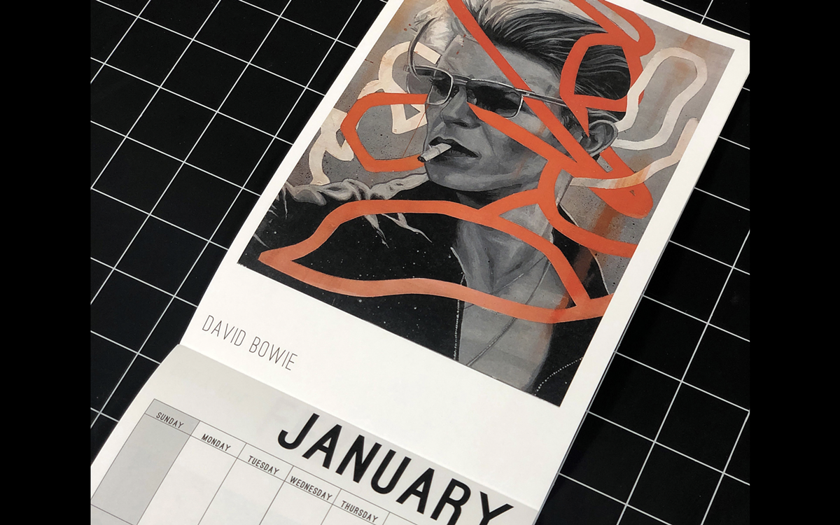 Gallerists in San Antonio's Southtown launch Kickstarter for music icons calendar - Vimarsana News