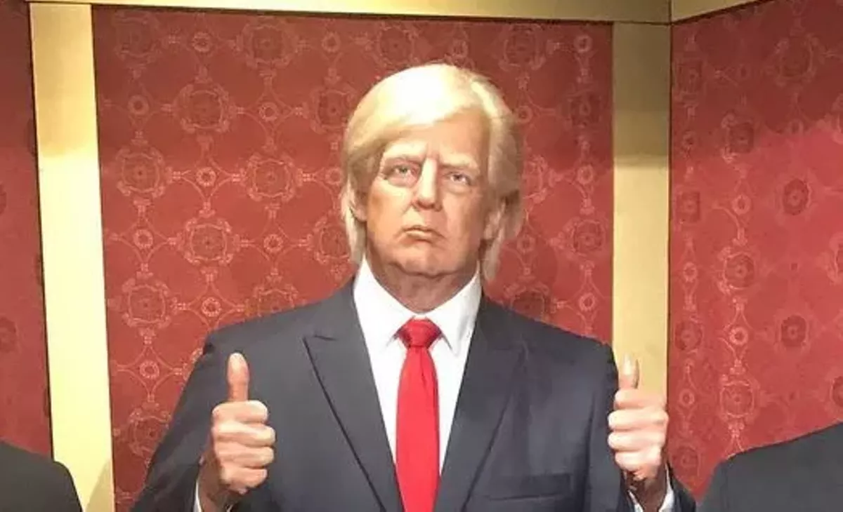 Tussaud's Waxworks in San Antonio removes Trump figure because people keep punching it - Vimarsana News