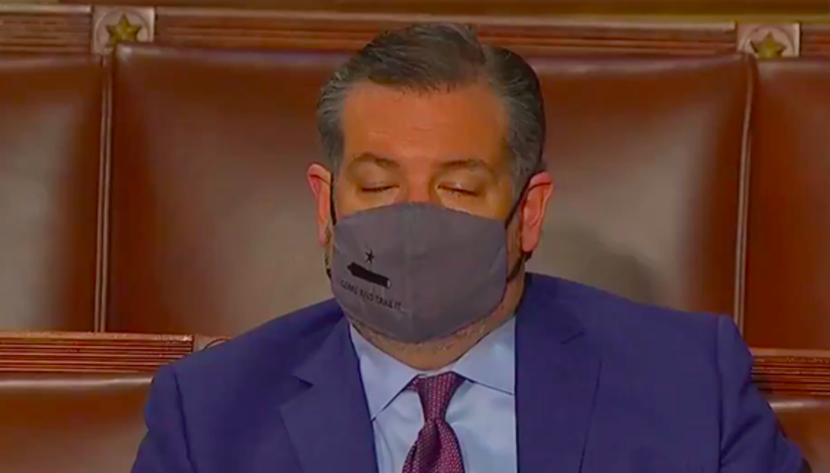Ted Cruz falls asleep during presidential address, and Julián Castro can't resist jabbing him for it - Vimarsana News