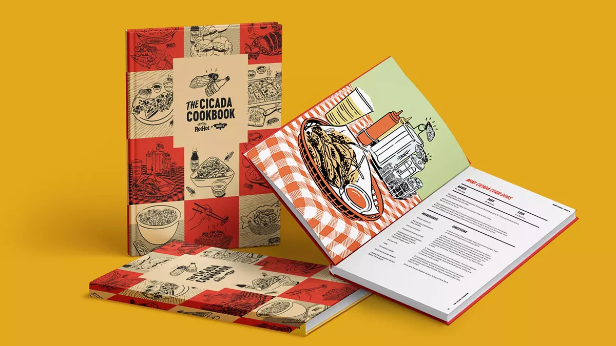 Buffalo sauce-drenched 'wings' get a new meaning in this bug-themed cookbook from Frank's RedHot - Vimarsana News