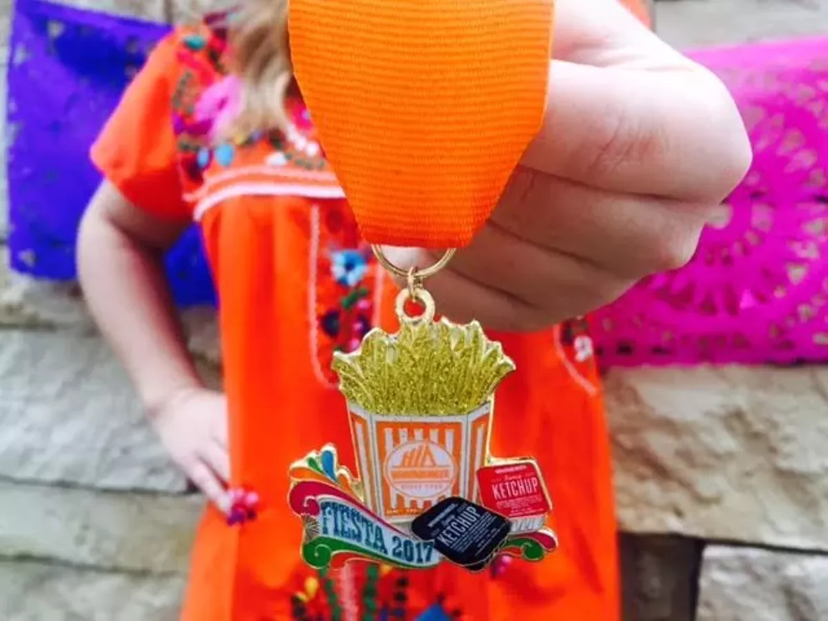 Snag this Whataburger Fiesta Medal at Tuesday's Popup Store Flavor