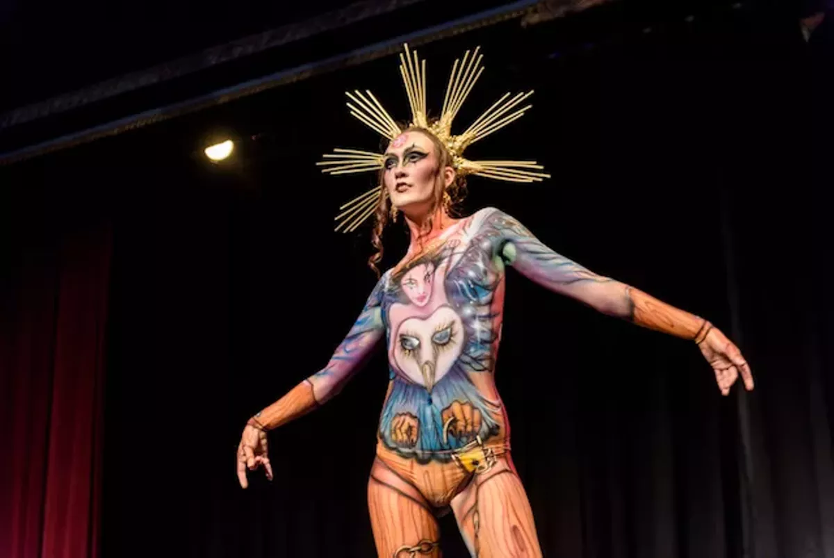 Everyone We Saw at the Texas Body Paint Competition 2017 San Antonio