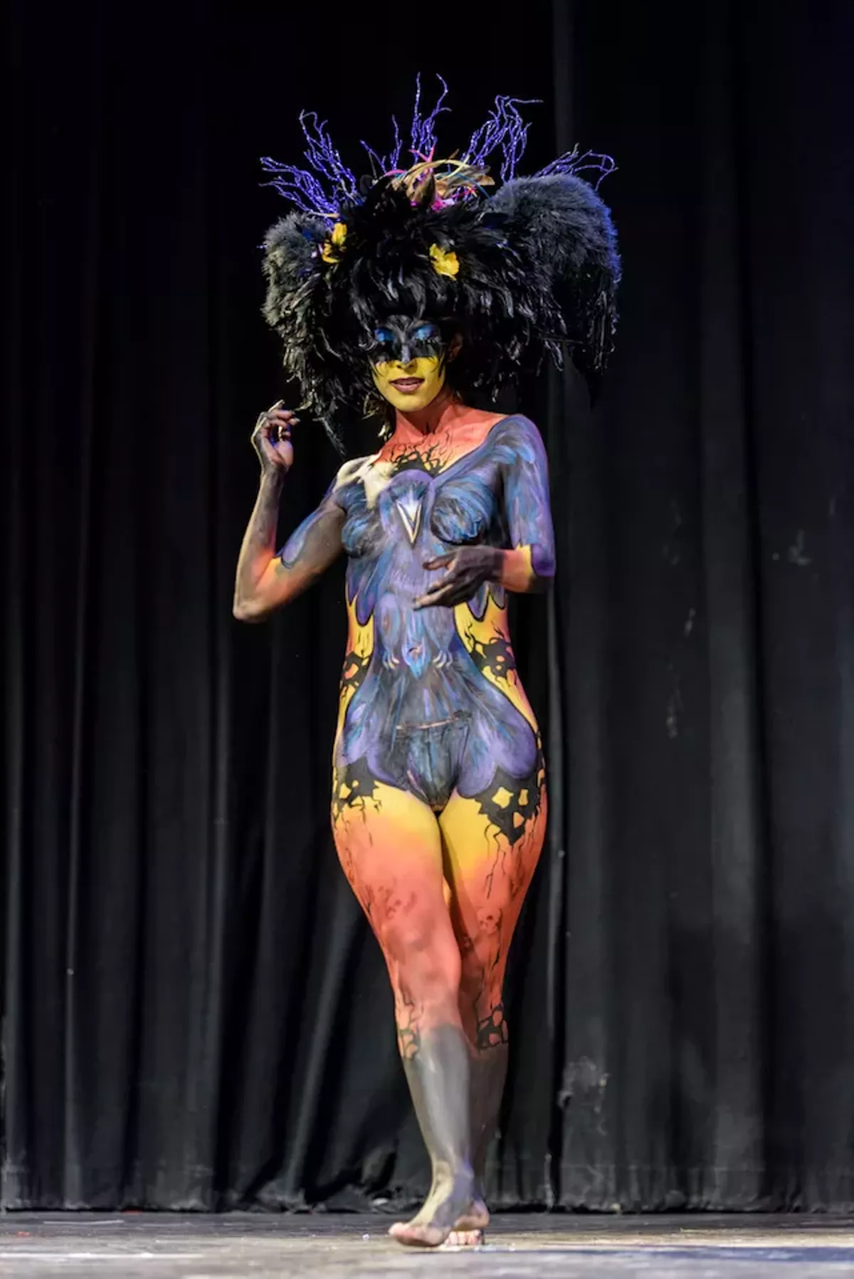 Everyone We Saw at the Texas Body Paint Competition 2017 San Antonio