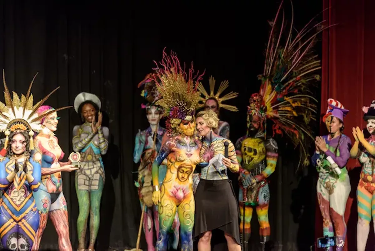 Everyone We Saw at the Texas Body Paint Competition 2017 San Antonio