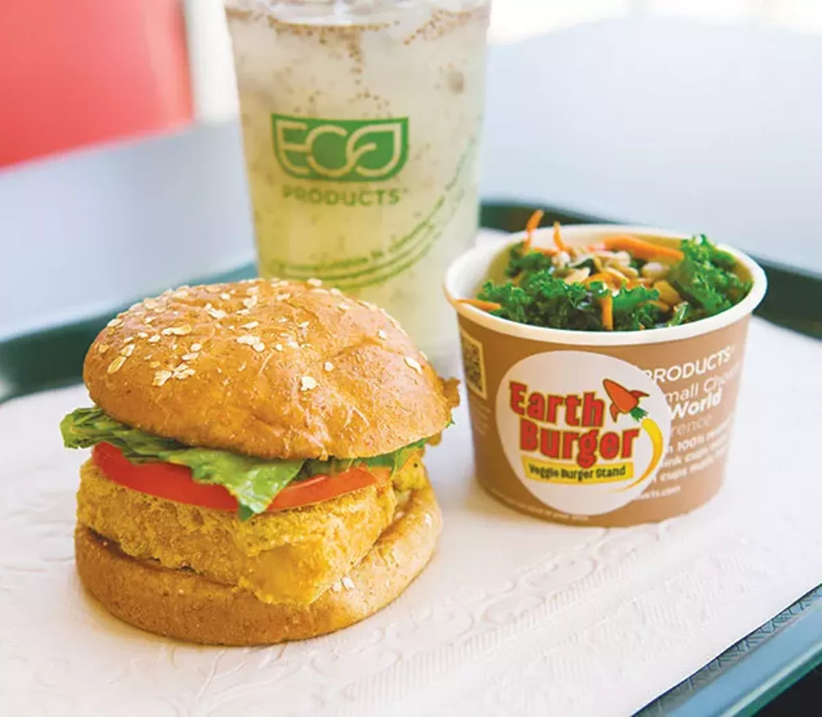 Veg Out with Earth Burger Food & Drink Etc. San Antonio Current