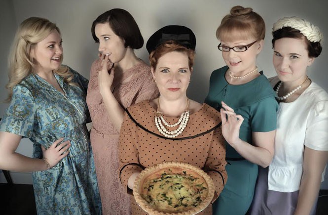 5 Lesbians Eating a Quiche