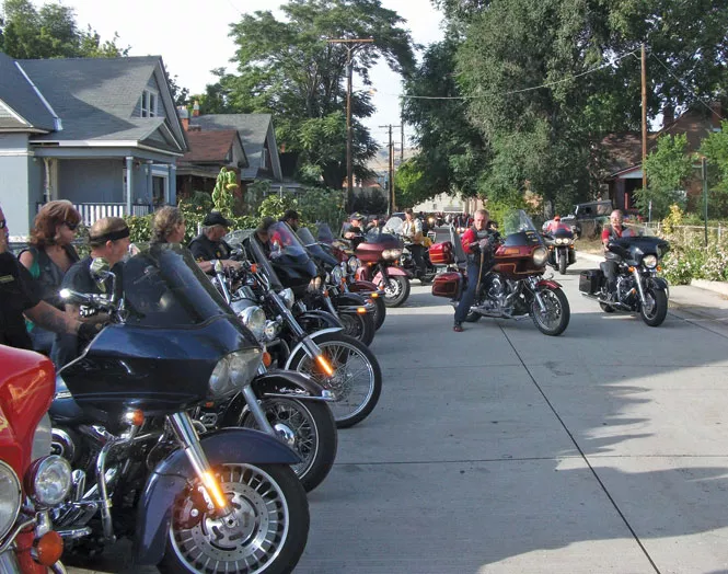 A memorial ride