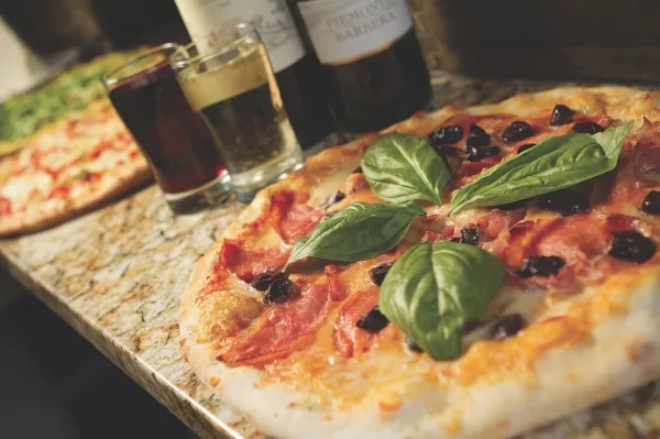 Cafe Galleria’s Neapolitan-style pizzas all feature local artisan cheese. - JOHN TAYLOR