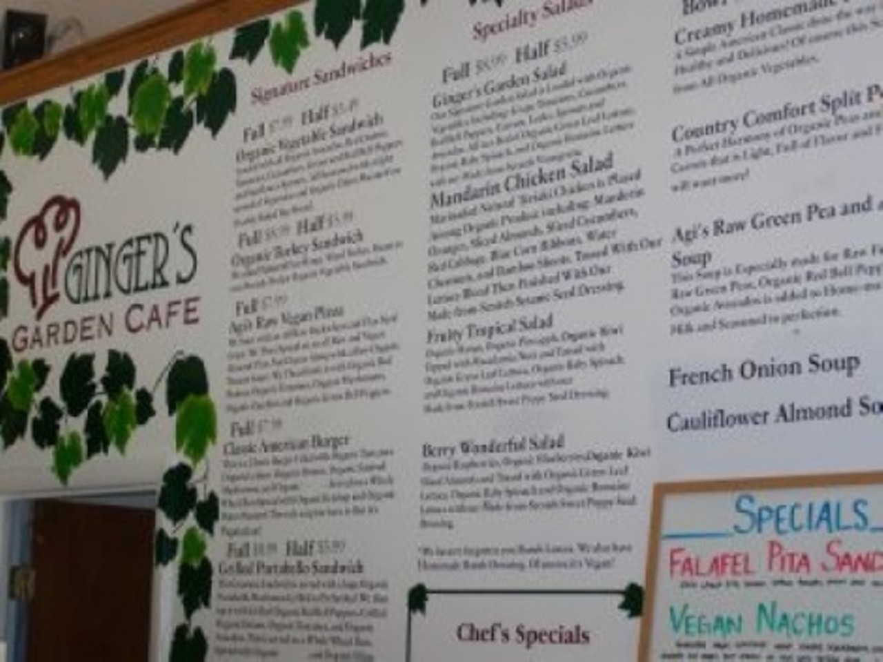 Ginger S Garden Cafe Provo Orem Lindon Springville Delis