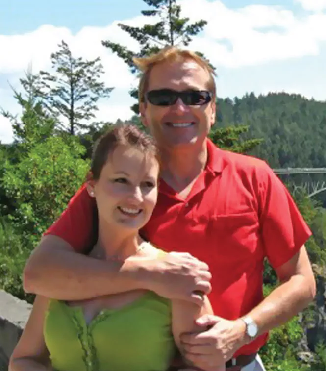 Gypsy Willis and Martin MacNeill enjoy nature in an undated photo. - COURTESY GYPSY WILLIS