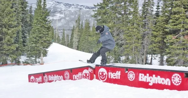 Jared Winkler rides a flat down fun box. - WINA STURGEON