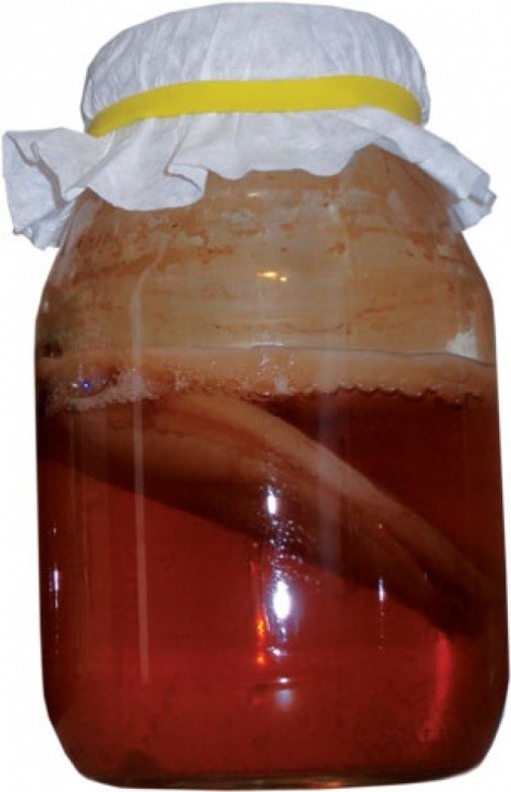 Kombucha fermenting