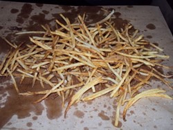 Shoestring French Fries (Julienne-Cut) - A Spicy Perspective