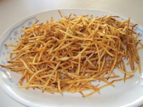 Shoestring French Fries (Julienne-Cut) - A Spicy Perspective