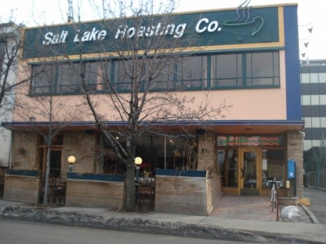 Salt Lake Roasting Company in downtown Salt Lake City