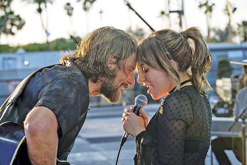 Bradley Cooper and Lady Gaga in A Star Is Born - WARNER BROS. PICTURES