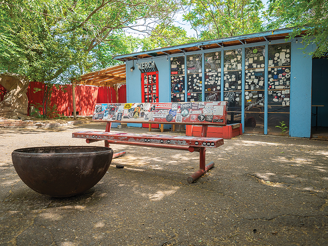 The fabled Kilby Court courtyard - WILL SARTAIN