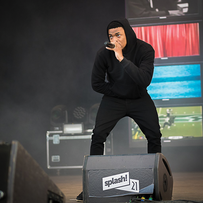 Twilight Concert series headliner Vince Staples performs in 2018 - LUKAS HENKEL