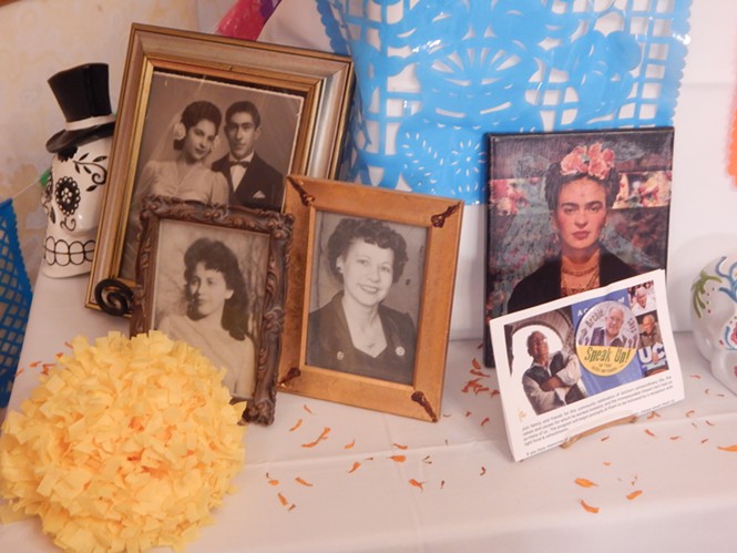 Robert “Archie” Archuleta was among those remembered in the city's Day of the Dead altar. - PETER HOLSLIN