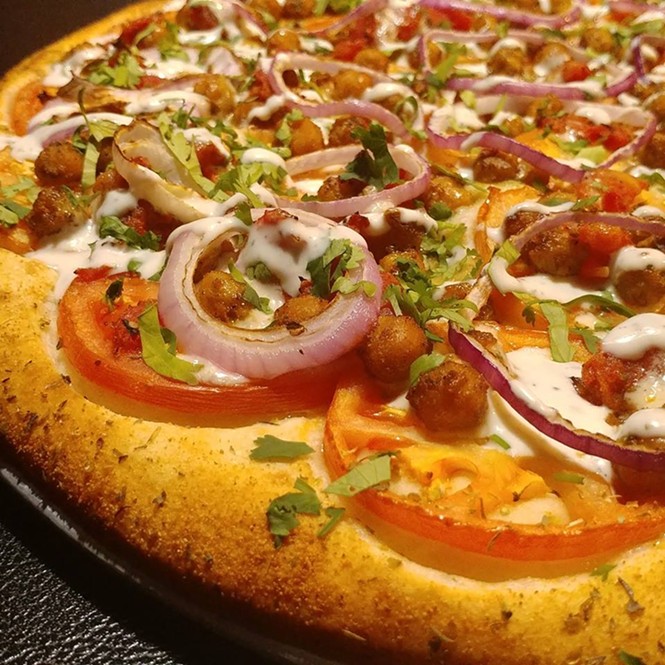 The Pie Pizzeria's Vegan Specialty Pie - VIA FACEBOOK/THE PIE PIZZERIA