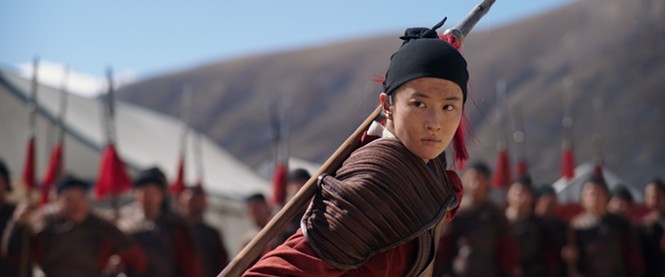 Yifei Liu in Mulan - WALT DISNEY PICTURES
