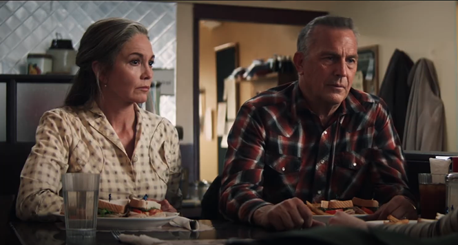 Diane Lane and Kevin Costner in Let Him Go - FOCUS FEATURES
