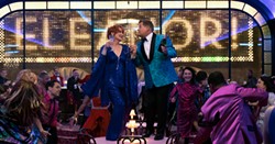 Meryl Streep and James Corden in The Prom. - NETFLIX
