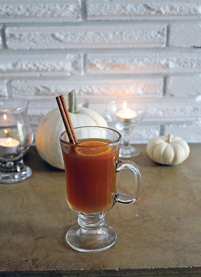 Warm Rum & Cognac Punch - DARBY DOYLE