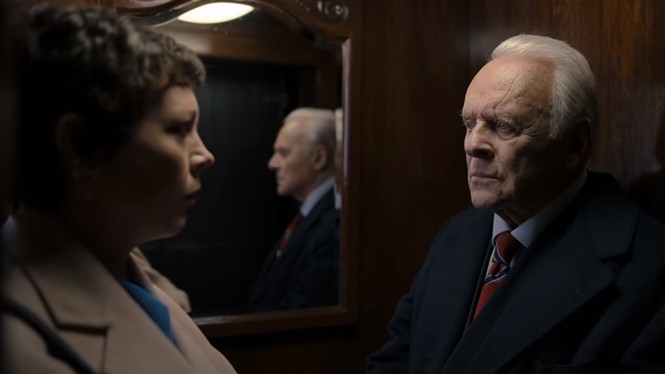 Olivia Colman and Anthony Hopkins in The Father - SONY PICTURES CLASSICS
