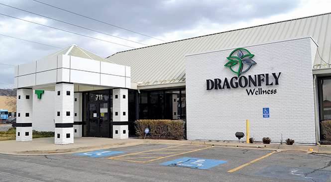 In March 2020, Dragonfly Wellness, in Salt Lake City, became the state’s first cannabis pharmacy to open. - COURTESY PHOTO