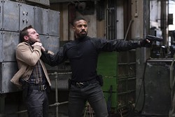 Jamie Bell and Michael B. Jordan in Tom Clancy's Without Remorse - AMAZON PICTURES