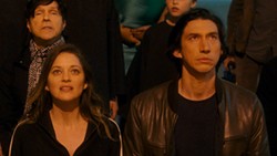 Russell Mael, Marion Cotillard and Adam Driver in Annette - AMAZON STUDIOS
