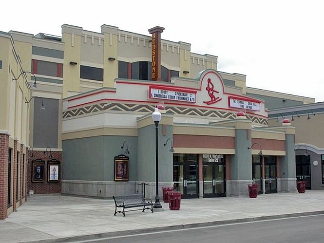 Employees at the Redstone 8 Cinemas are currently on strike seeking a starting wage of $15 per hour. - CITY WEEKLY FILE PHOTO