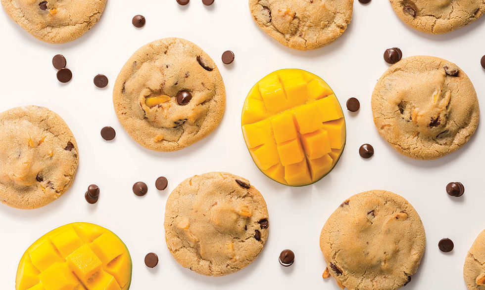 RubySnap’s Vivianna (mango and dark chocolate) cookies - SHEENA BATES