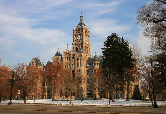 The Salt Lake City & County Building, on Washington Square. - WIKICOMMONS