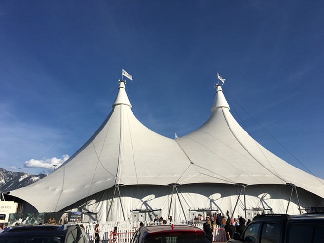 Odysseo's big top - JERRE WROBLE
