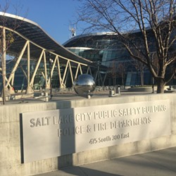 Activists and law enforcement meet every two weeks at the Salt Lake Public Safety Building - STEPHEN DARK