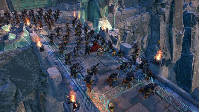Be prepared, you'll be staring at this kind of cluster a lot. - THQ NORDIC