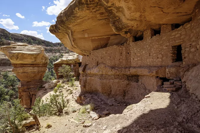 Moon Shot in Cedar Mesa in Bears Ears National Monument. - US BUREAU OF LAND MANAGEMENT